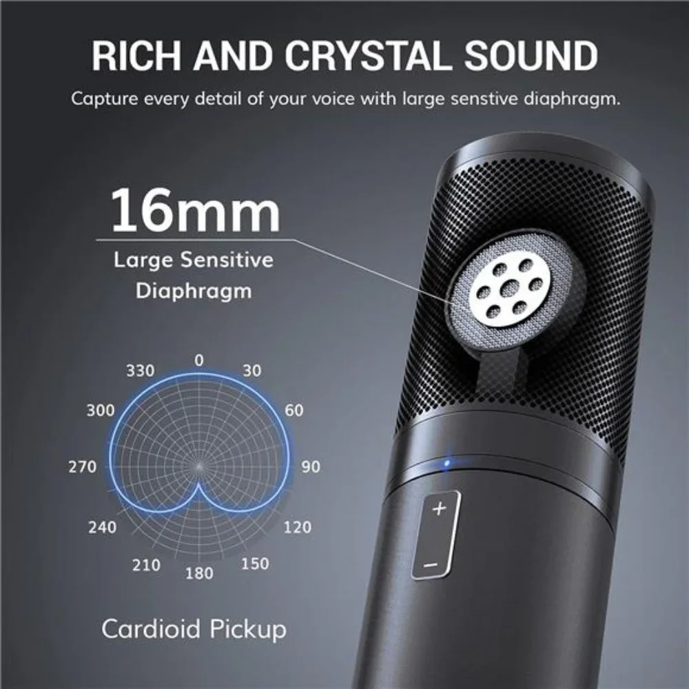 USB Gaming Microphone, PC Streaming Mic Kit for PS4/5/Discord/Twitch Gamer
